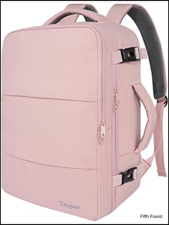 Travel Laptop Backpack Carry On with Shoe Bag